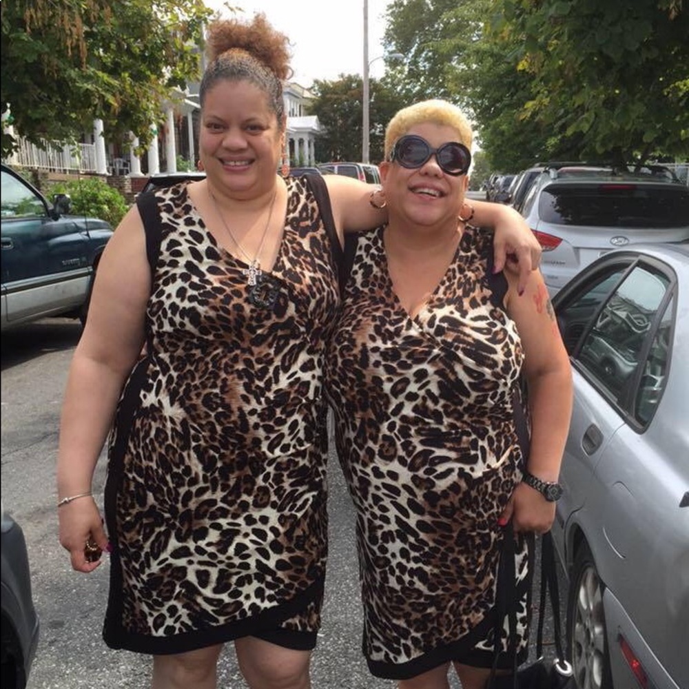 Sexy leopard/cheetah print dress!